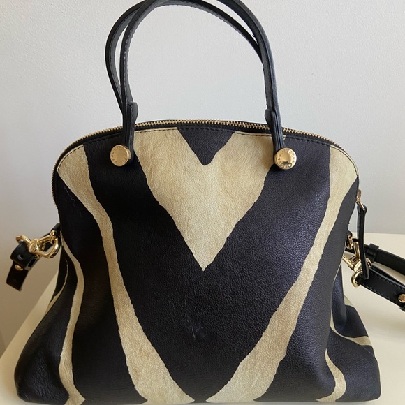 Furla Piper leather zebra print bag - Picture 4 of 13